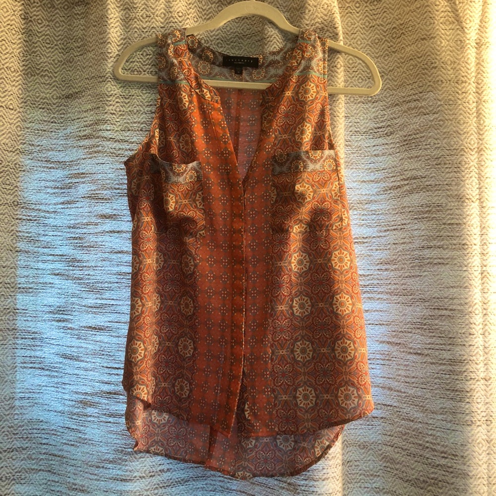 Sanctuary sleeveless blouse size M